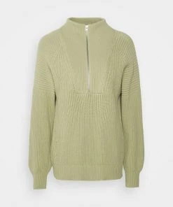CLOSED ZIP TROYER Pullover New Jade Femme