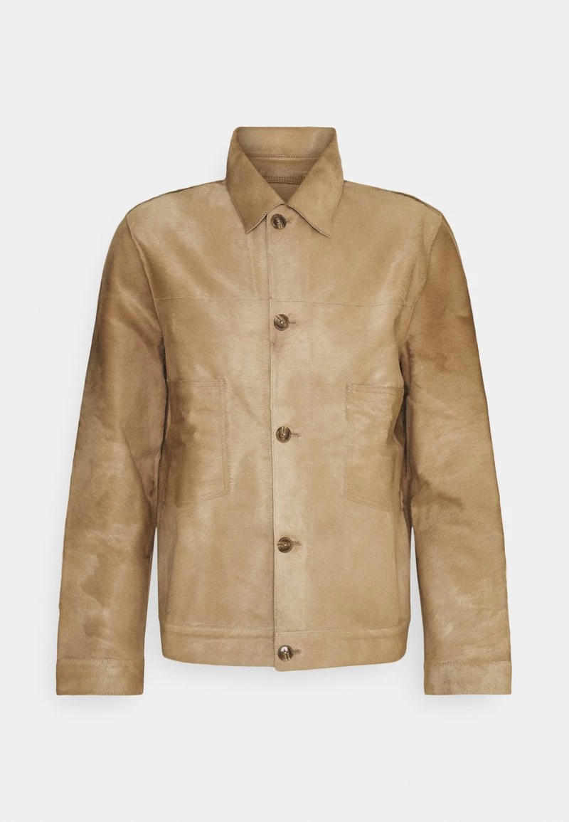 CLOSED Homme JACKET Veste En Cuir Brown Oak 3 CLOSED Homme JACKET Veste En Cuir Brown Oak