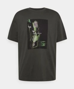 CLOSED T Shirt Imprimé Dark Nickel Homme