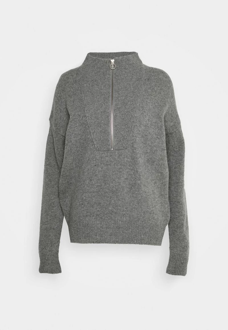 CLOSED Femme Pullover Dark Grey Melange 7 CLOSED Femme Pullover Dark Grey Melange â Image 5