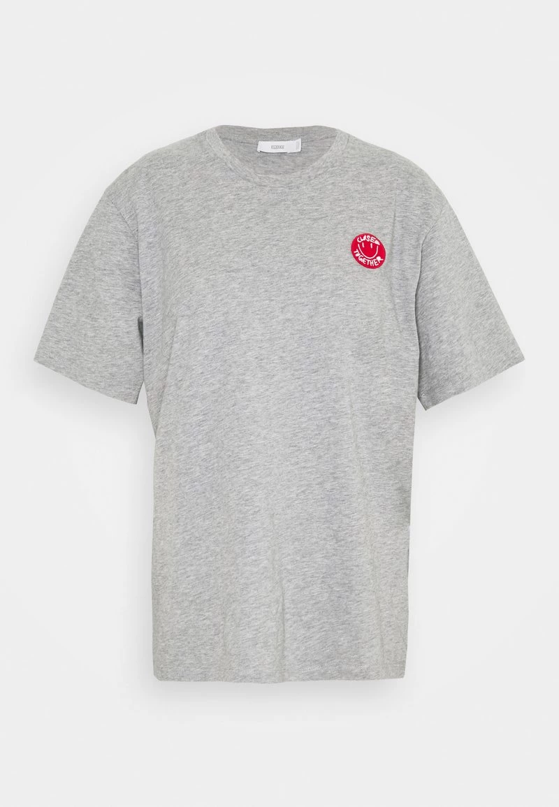 CLOSED Femme WOMEN'S T Shirt Basique Grey Heather Melange 8 CLOSED Femme WOMEN'S T Shirt Basique Grey Heather Melange – Image 6