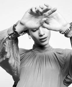 CLOSED BRAELYN Blouse Green Umber Femme 14 CLOSED BRAELYN Blouse Green Umber Femme -Promos CLOSED Magasin c175c72462a8444cb3c465556a84135f