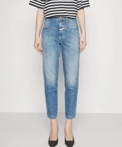 CLOSED Femme PEDAL PUSHER Jean Slim Mid Blue