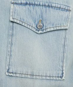 CLOSED WESTERN Chemise Light Blue Homme 7 CLOSED WESTERN Chemise Light Blue Homme -Promos CLOSED Magasin c3653cab890b451f8127078327801fe4