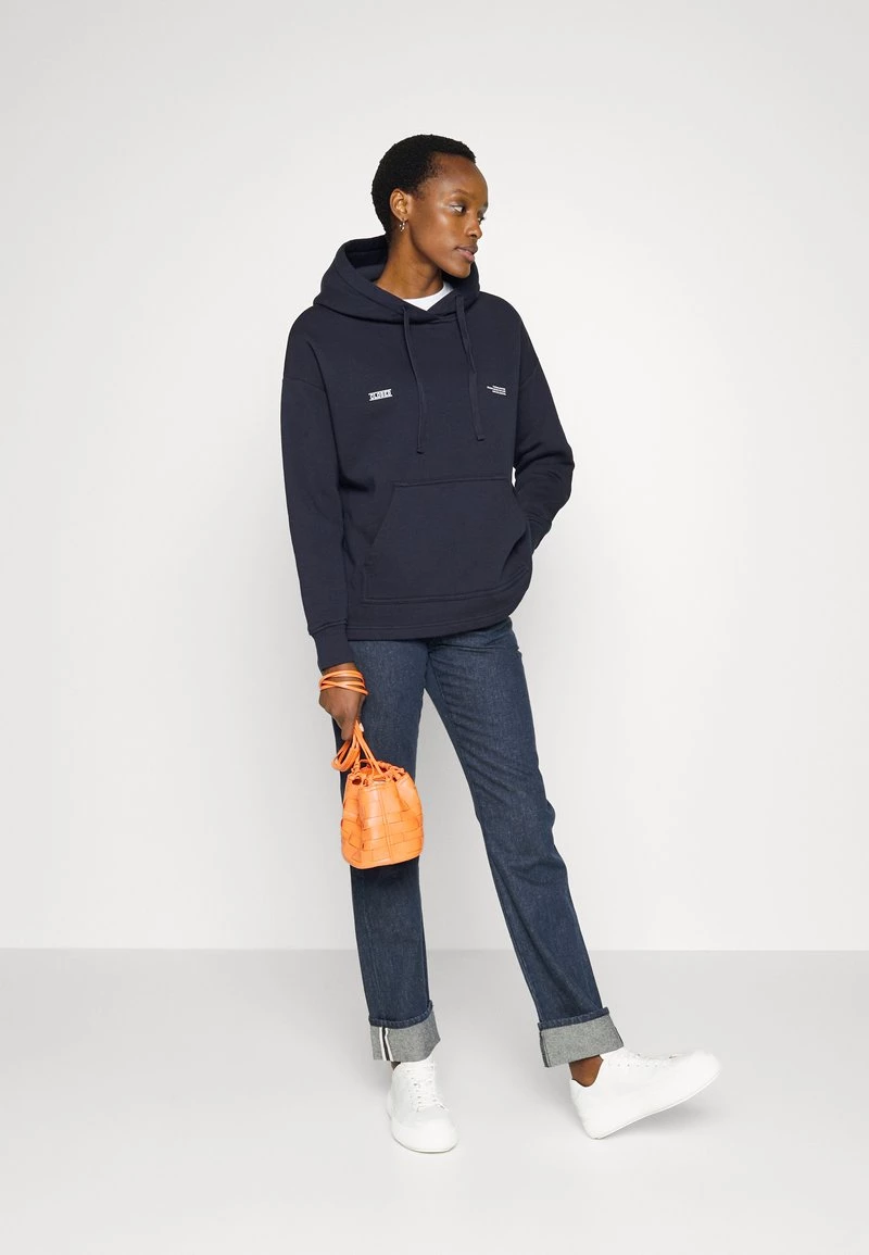 CLOSED HOODIE Sweatshirt Dark Night Femme 4 CLOSED HOODIE Sweatshirt Dark Night Femme – Image 2