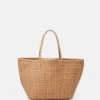 CLOSED Femme BRAIDED TOTE Cabas Natrual -Promos CLOSED Magasin c4b4eec803cc4d79a181d4737d203f51