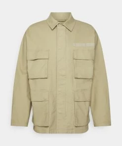 CLOSED Homme TECHNICAL FIELD JACKET Veste Légère Grey Olive