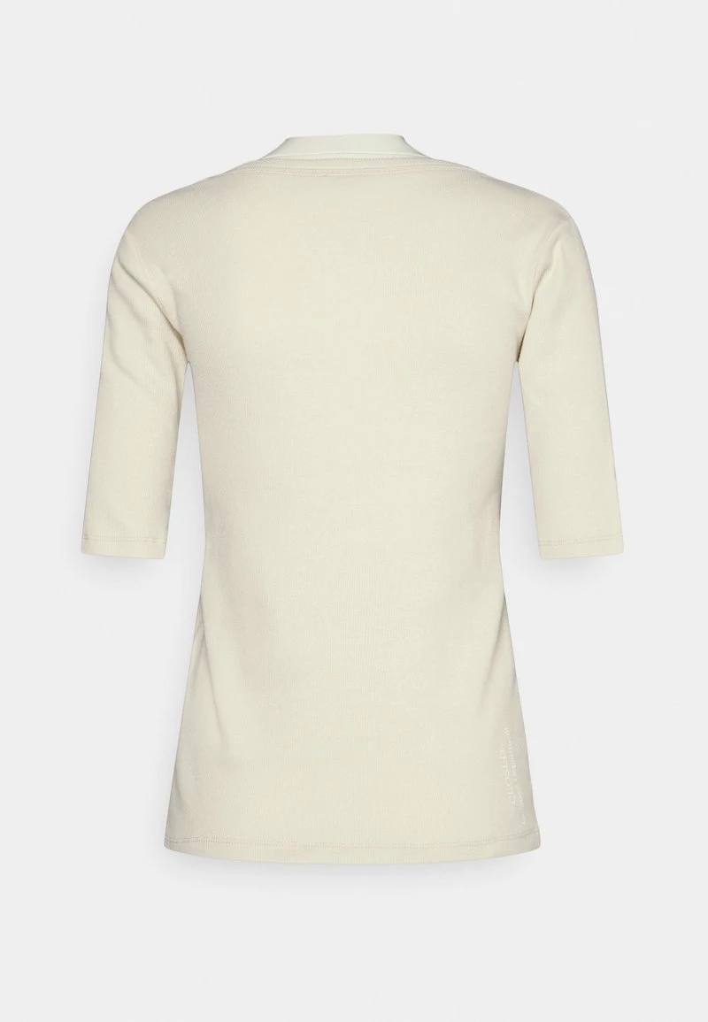 CLOSED Femme T Shirt Basique Grain Beige 4 CLOSED Femme T Shirt Basique Grain Beige – Image 2