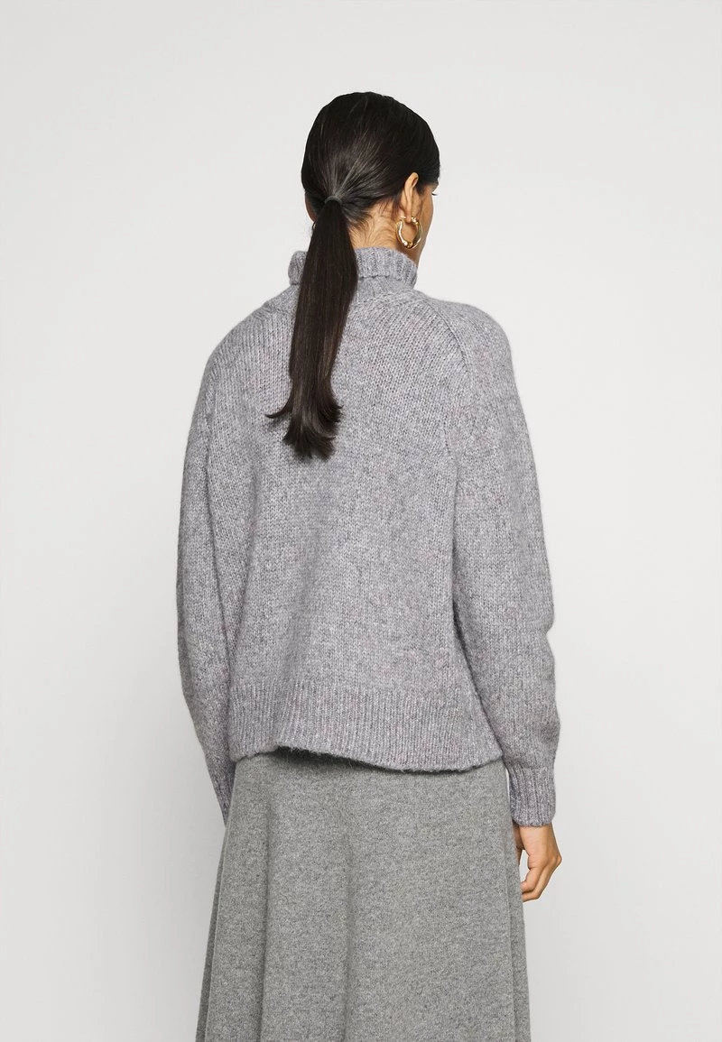 CLOSED Femme WOMEN Pullover Grey Heather Melange 5 CLOSED Femme WOMEN Pullover Grey Heather Melange – Image 3