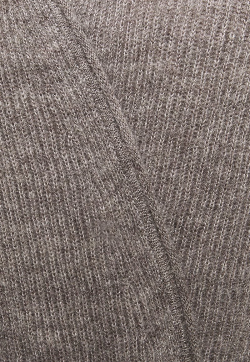 CLOSED Femme WOMEN´S WRAP CARDIGAN MIDI Gilet Grey Heather Melange 5 CLOSED Femme WOMEN´S WRAP CARDIGAN MIDI Gilet Grey Heather Melange – Image 3