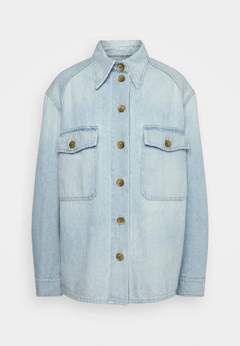 CLOSED SHACKET Veste En Jean Light Blue Femme 3 CLOSED SHACKET Veste En Jean Light Blue Femme