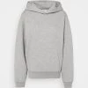 CLOSED Femme WOMEN Sweat à Capuche Grey Heather Melange