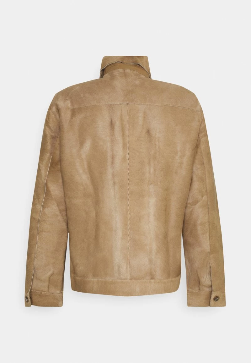 CLOSED Homme JACKET Veste En Cuir Brown Oak 4 CLOSED Homme JACKET Veste En Cuir Brown Oak – Image 2