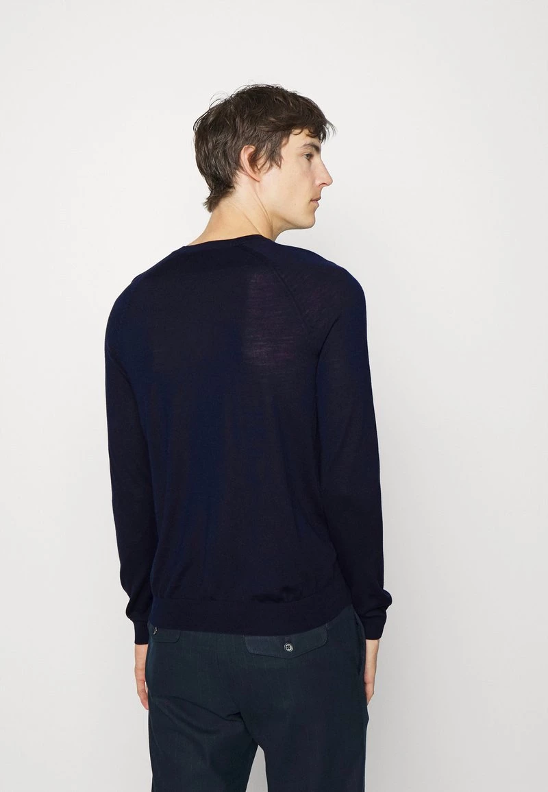 CLOSED Homme RAGLAN CREW NECK JUMPER Pullover Dark Night 5 CLOSED Homme RAGLAN CREW NECK JUMPER Pullover Dark Night – Image 3