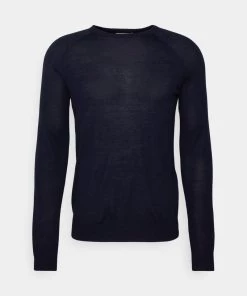 CLOSED Homme RAGLAN CREW NECK JUMPER Pullover Dark Night 12 CLOSED Homme RAGLAN CREW NECK JUMPER Pullover Dark Night -Promos CLOSED Magasin cbef56ae3d0748f8b7df6915a26b3710