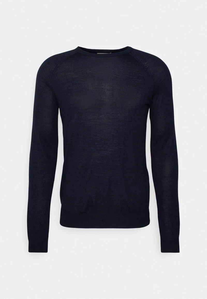 CLOSED Homme RAGLAN CREW NECK JUMPER Pullover Dark Night 7 CLOSED Homme RAGLAN CREW NECK JUMPER Pullover Dark Night – Image 5