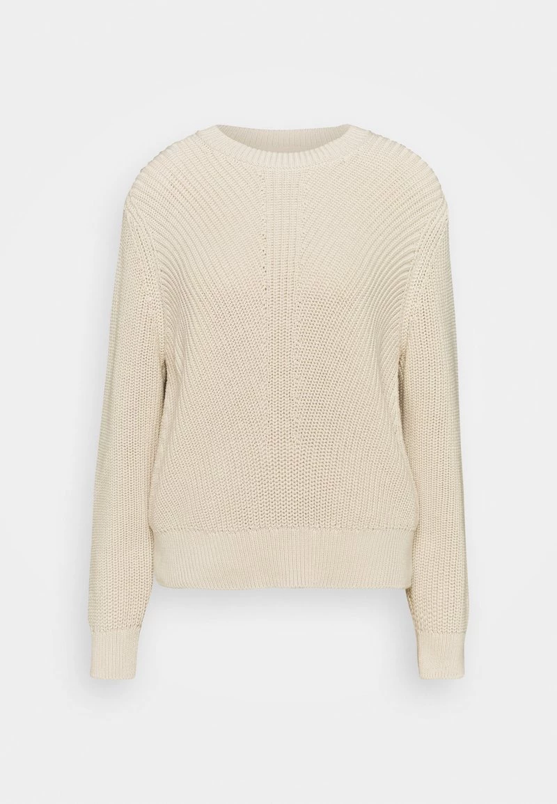 CLOSED Femme HEAVY CREW NECK Pullover Almond Cream 3 CLOSED Femme HEAVY CREW NECK Pullover Almond Cream