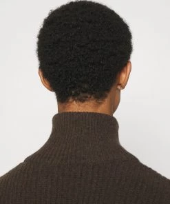 CLOSED HALF ZIP JUMPER Pullover Dark Lava Homme 13 CLOSED HALF ZIP JUMPER Pullover Dark Lava Homme -Promos CLOSED Magasin ccfc1ba1f8224f45937b91c7685e6a2b