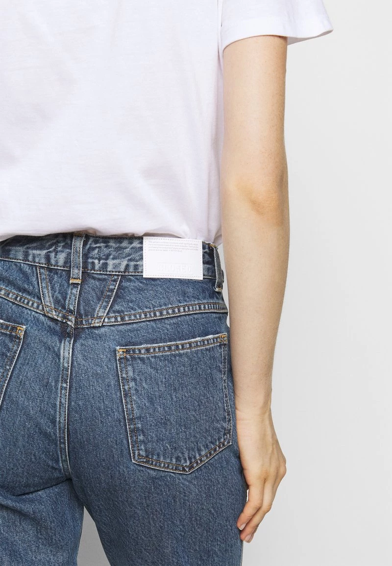 CLOSED PEDAL PUSHER Jean Slim Mid Blue Wash Femme 8 CLOSED PEDAL PUSHER Jean Slim Mid Blue Wash Femme – Image 6