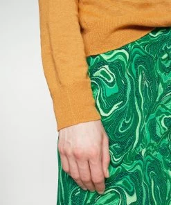 CLOSED Femme CREW LONG SLEEVE Pullover Gold Earth 13 CLOSED Femme CREW LONG SLEEVE Pullover Gold Earth -Promos CLOSED Magasin ceeb84ff9baa467ba4048e4a5a7e975e