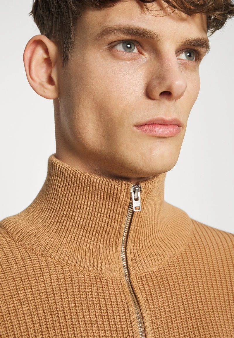 CLOSED Homme ZIPPED JUMPER Pullover Wild Honey 8 CLOSED Homme ZIPPED JUMPER Pullover Wild Honey – Image 6