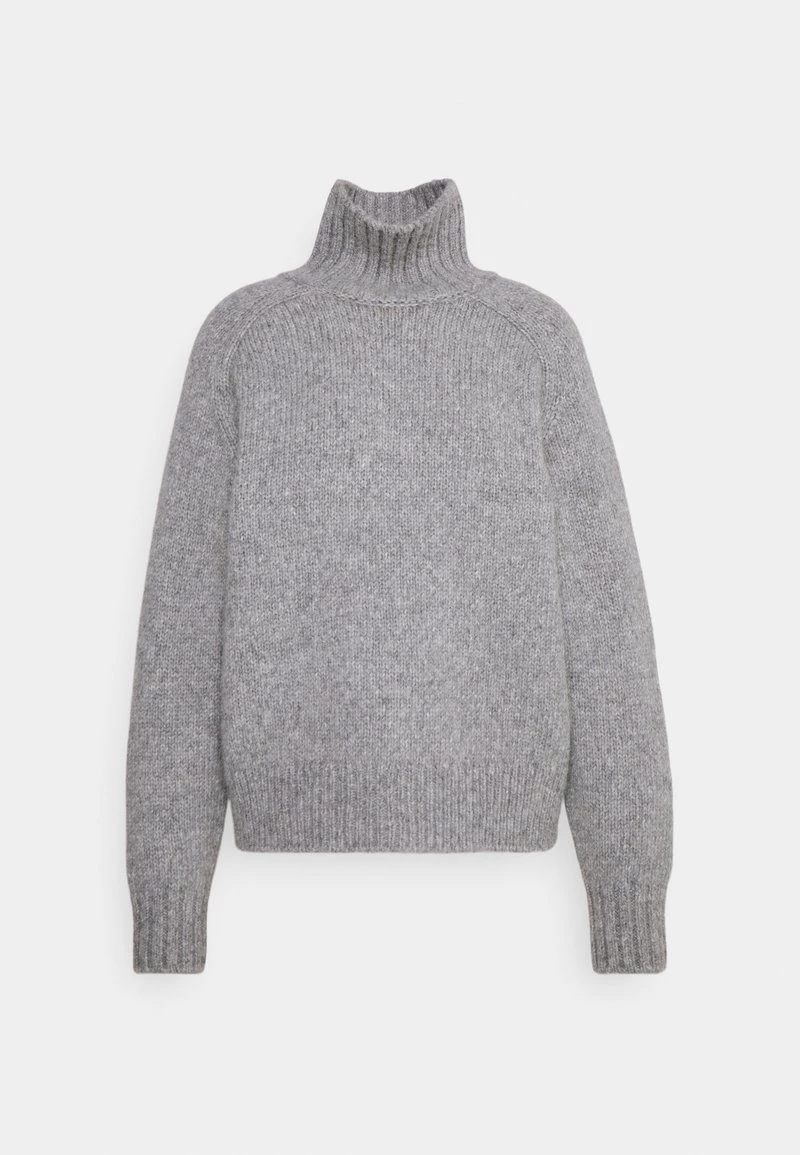 CLOSED Femme WOMEN Pullover Grey Heather Melange 7 CLOSED Femme WOMEN Pullover Grey Heather Melange – Image 5