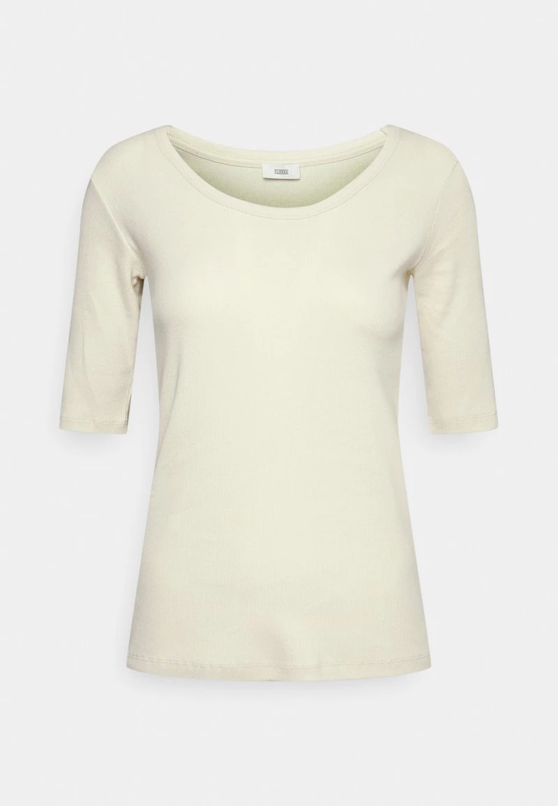 CLOSED Femme T Shirt Basique Grain Beige 3 CLOSED Femme T Shirt Basique Grain Beige