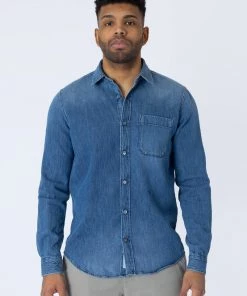 CLOSED Homme BASIC AUS Chemise Blue