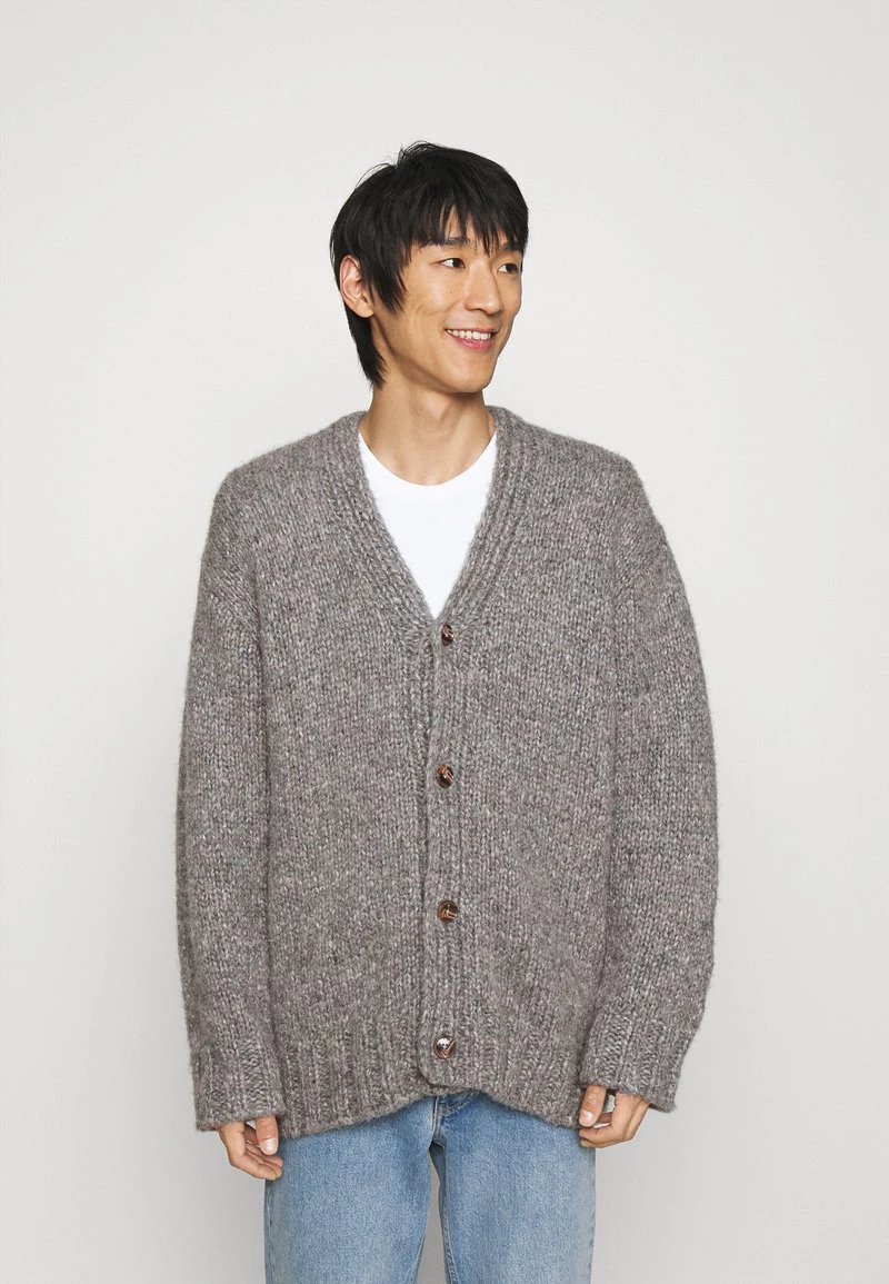 CLOSED CARDIGAN Gilet Light Grey Melange Homme 3 CLOSED CARDIGAN Gilet Light Grey Melange Homme