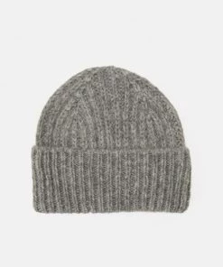 CLOSED HAT Bonnet Grey Heather Melange Femme