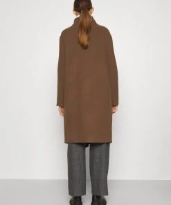 CLOSED Femme SHEHO Manteau Classique Tawny Brown -Promos CLOSED Magasin d775d742562048a69aac773b7bd2aa39