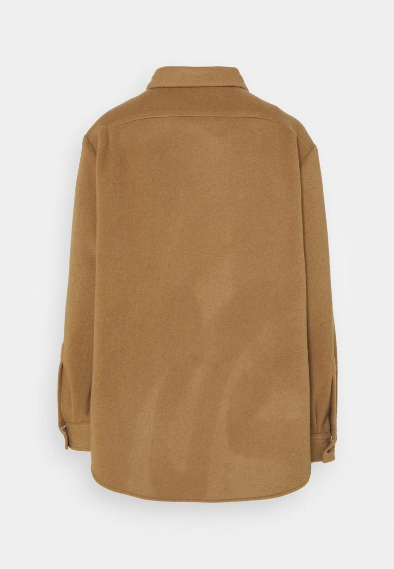 CLOSED KALLY Manteau Court Dark Tan Femme 4 CLOSED KALLY Manteau Court Dark Tan Femme – Image 2