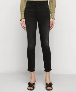 CLOSED PUSHER Jeans Skinny Dark Grey Femme