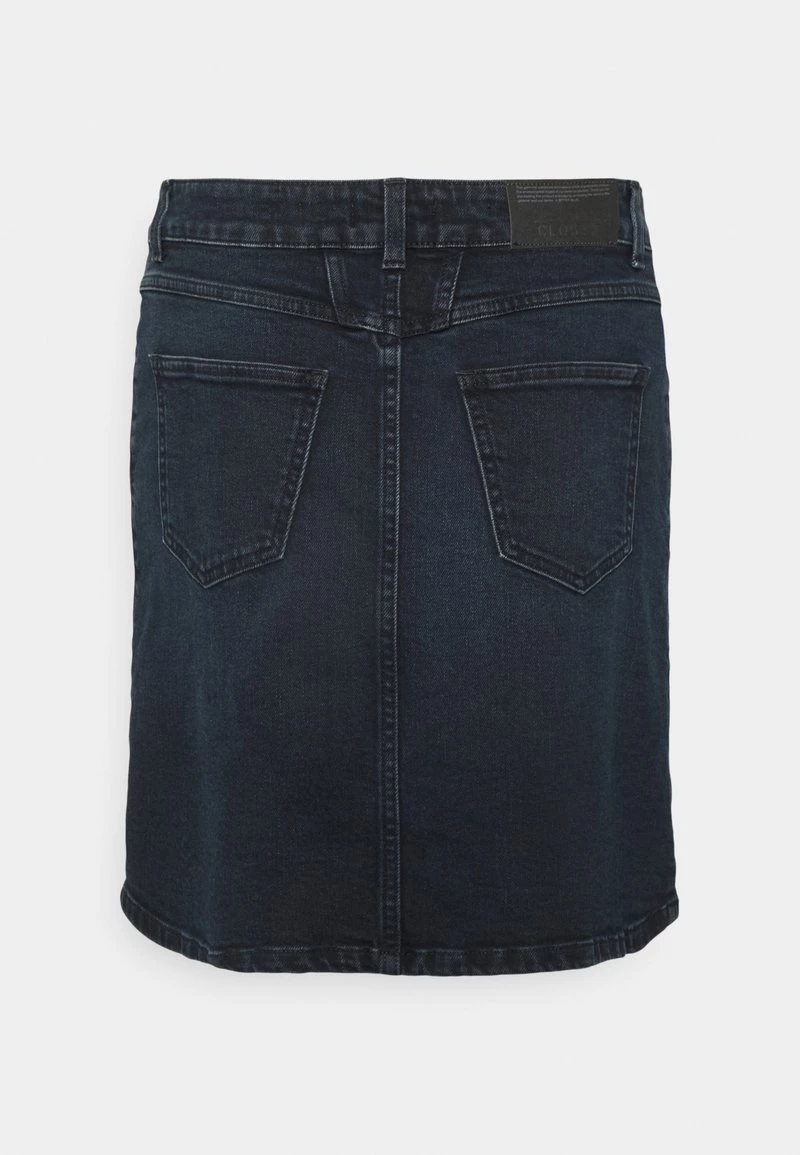 CLOSED MINI SKIRT Minijupe Blue/black Femme 4 CLOSED MINI SKIRT Minijupe Blue/black Femme – Image 2
