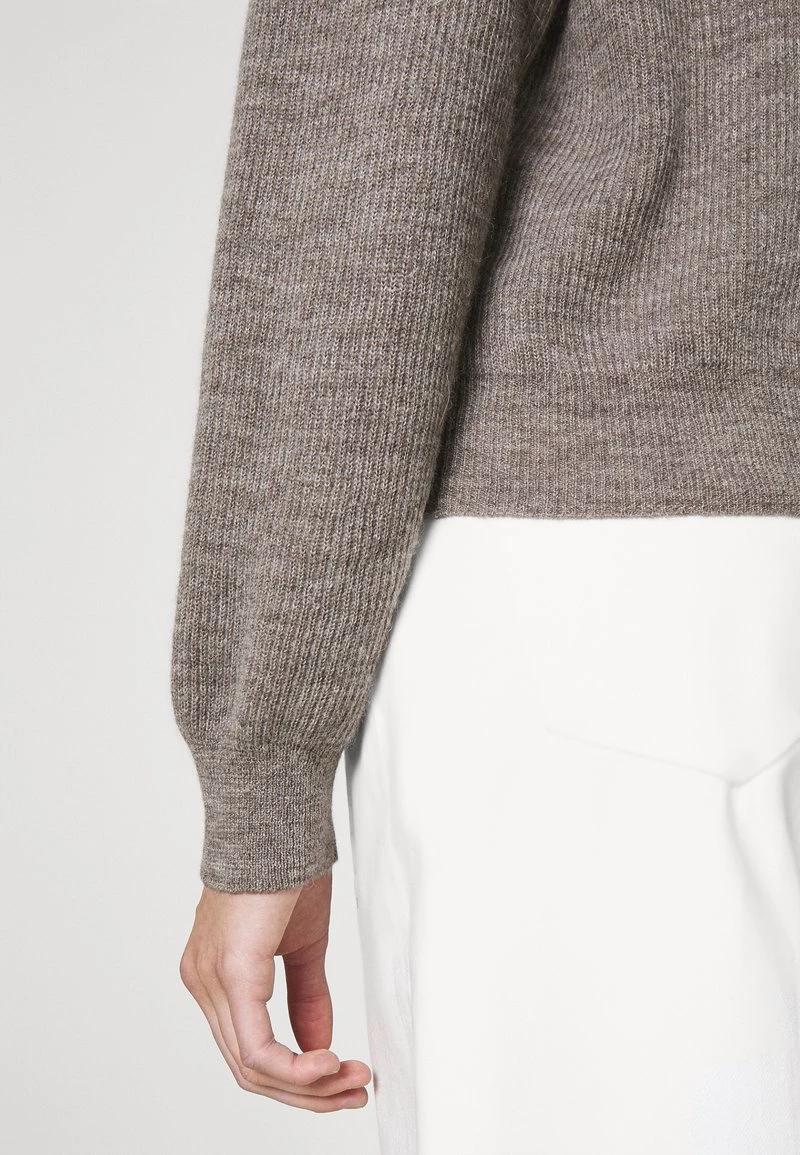 CLOSED Femme WOMENS CREW NECK Pullover Grey Heather Melange 7 CLOSED Femme WOMENS CREW NECK Pullover Grey Heather Melange â Image 5