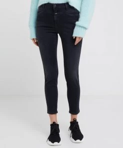 CLOSED SKINNY PUSHER Jeans Skinny Black Femme