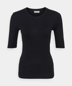 CLOSED Femme CREW NECK T Shirt Basique Dark Night