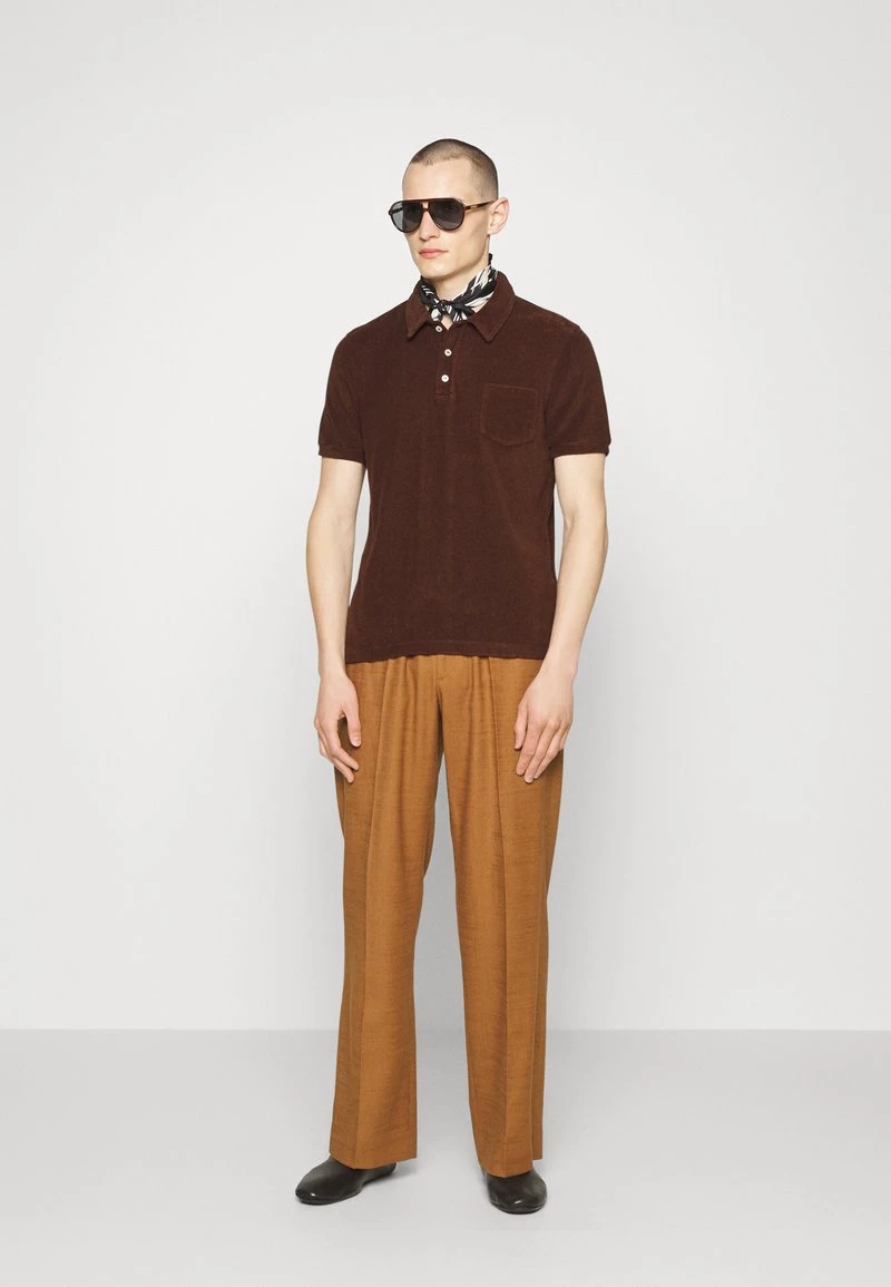 CLOSED Homme SHORT SLEEVE Polo Brazil Nut 4 CLOSED Homme SHORT SLEEVE Polo Brazil Nut – Image 2