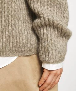 CLOSED WOMENS Pullover Muddy Beige Femme 15 CLOSED WOMENS Pullover Muddy Beige Femme -Promos CLOSED Magasin de099eb6ee9a4e5a8632f03a03478c22