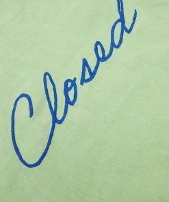 CLOSED OVERSIZED LOGO TOTE Cabas Apple Green Femme -Promos CLOSED Magasin de31d8e2367b4de18af8c19abce02cc8