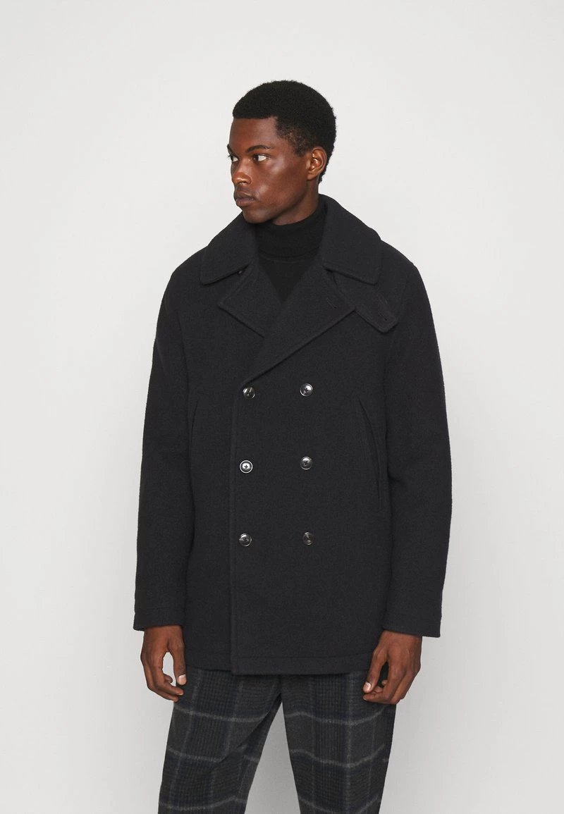 CLOSED Homme PEA COAT Manteau Court Dark Night 3 CLOSED Homme PEA COAT Manteau Court Dark Night