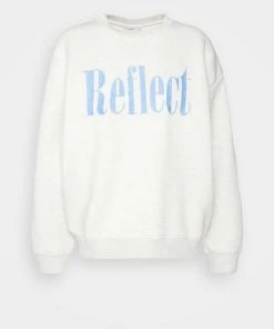 CLOSED REFLECT CREWNECK Sweatshirt Light Grey Melange Femme