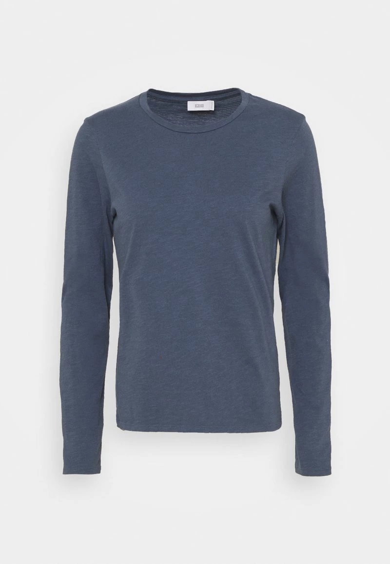 CLOSED CREWNECK T Shirt à Manches Longues Blue Slate Femme 3 CLOSED CREWNECK T Shirt à Manches Longues Blue Slate Femme