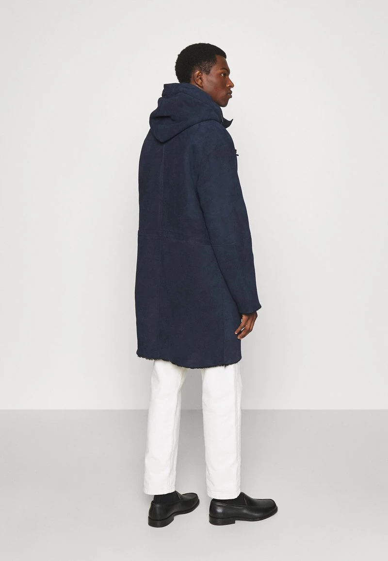 CLOSED Homme SHEARLING Veste D'hiver Dark Indigo 5 CLOSED Homme SHEARLING Veste D'hiver Dark Indigo – Image 3