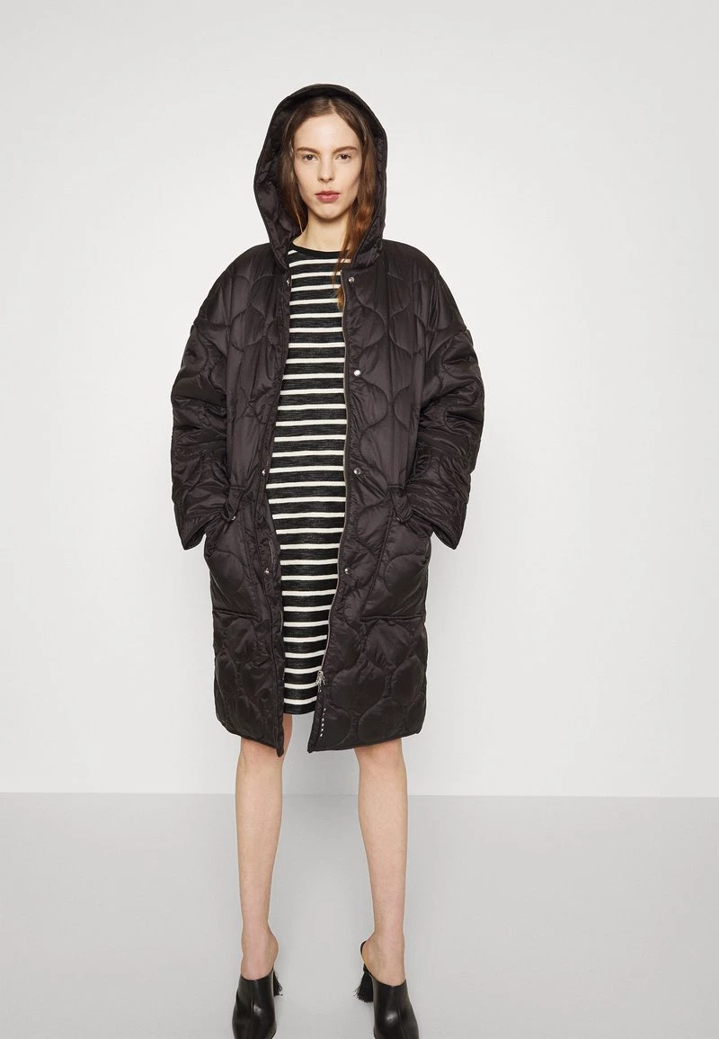 CLOSED STRIPED DOUBLEFACE DRESS Robe En Jersey Ivory Femme 4 CLOSED STRIPED DOUBLEFACE DRESS Robe En Jersey Ivory Femme – Image 2