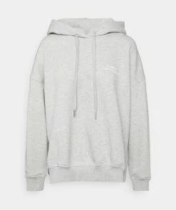 CLOSED Femme HOODIE Sweat à Capuche Light Grey Melange