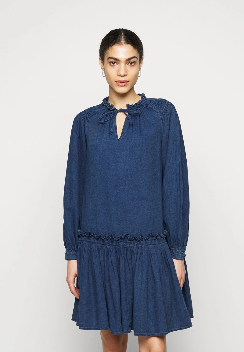 CLOSED Femme KARI Robe En Jean Dark Blue Denim 3 CLOSED Femme KARI Robe En Jean Dark Blue Denim