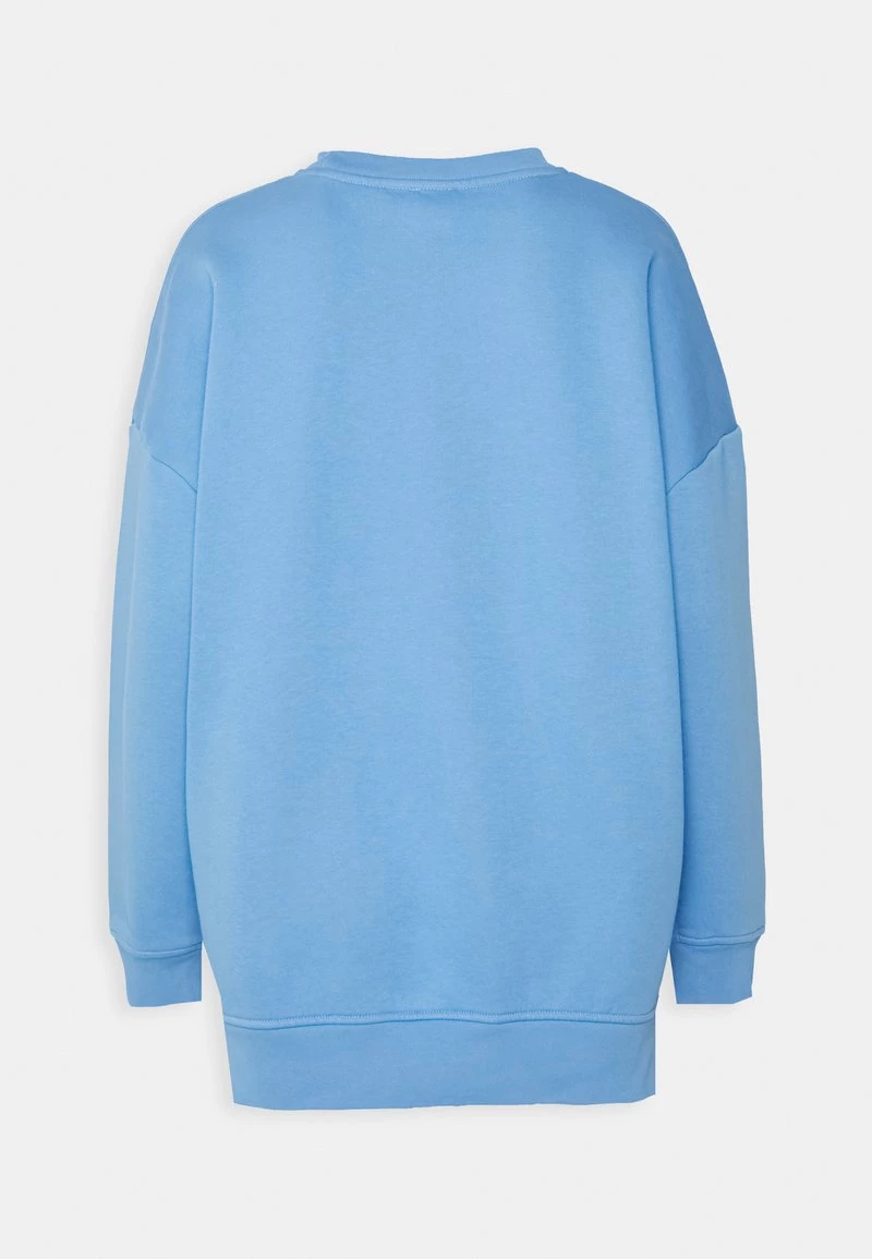 CLOSED Femme CREWNECK SLITS Sweatshirt Placid Blue 4 CLOSED Femme CREWNECK SLITS Sweatshirt Placid Blue – Image 2