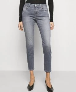 Promos CLOSED Magasin 33 CLOSED BAKER Jean Slim Mid Grey Femme