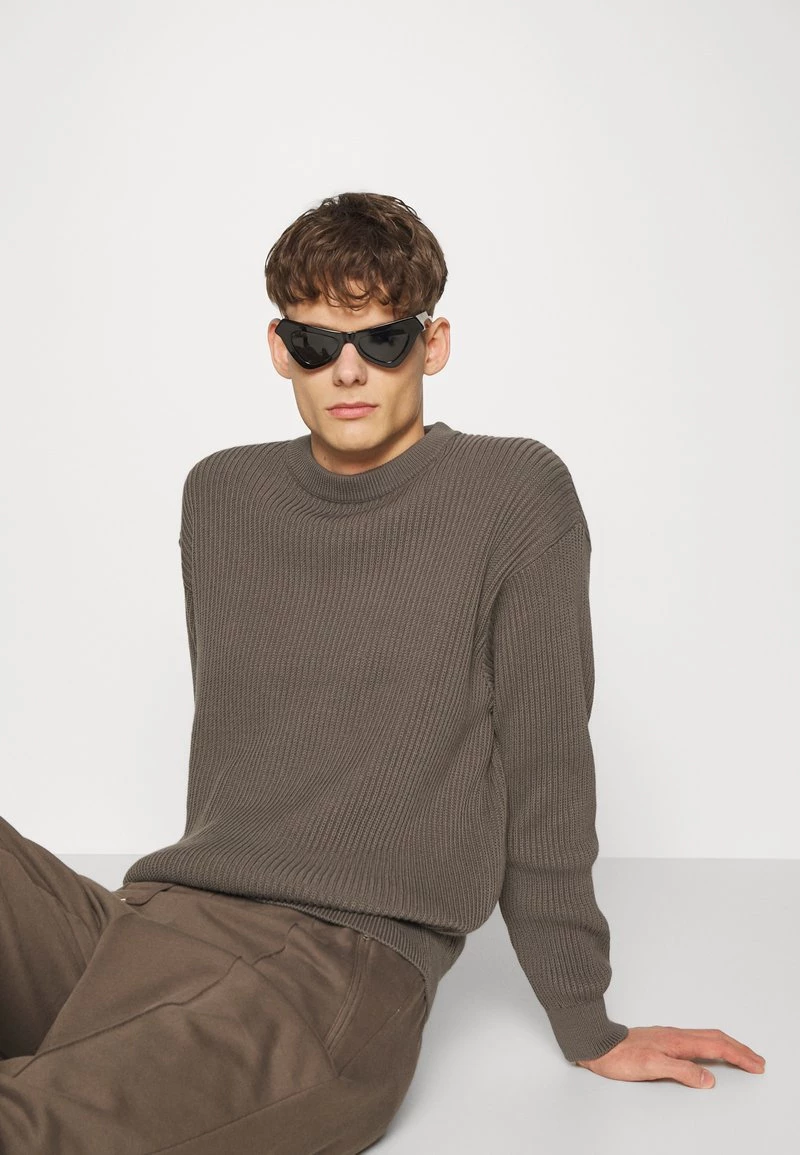 CLOSED Homme JUMPER Pullover Dark Nickel 6 CLOSED Homme JUMPER Pullover Dark Nickel – Image 4